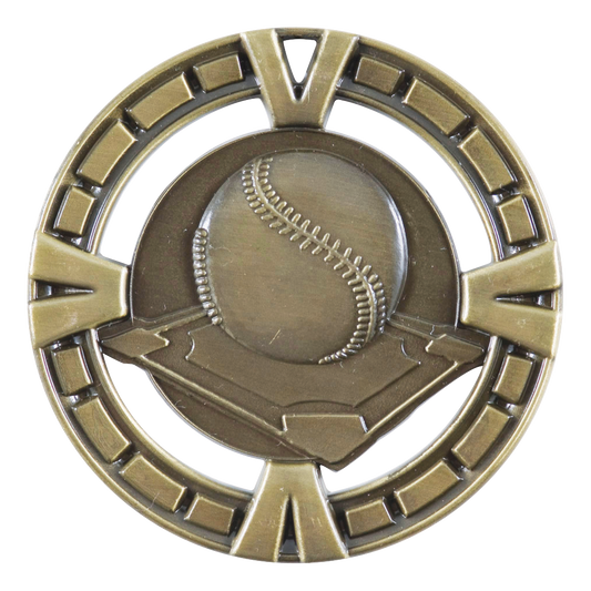Celebration Baseball Medal 2.5" / Gold