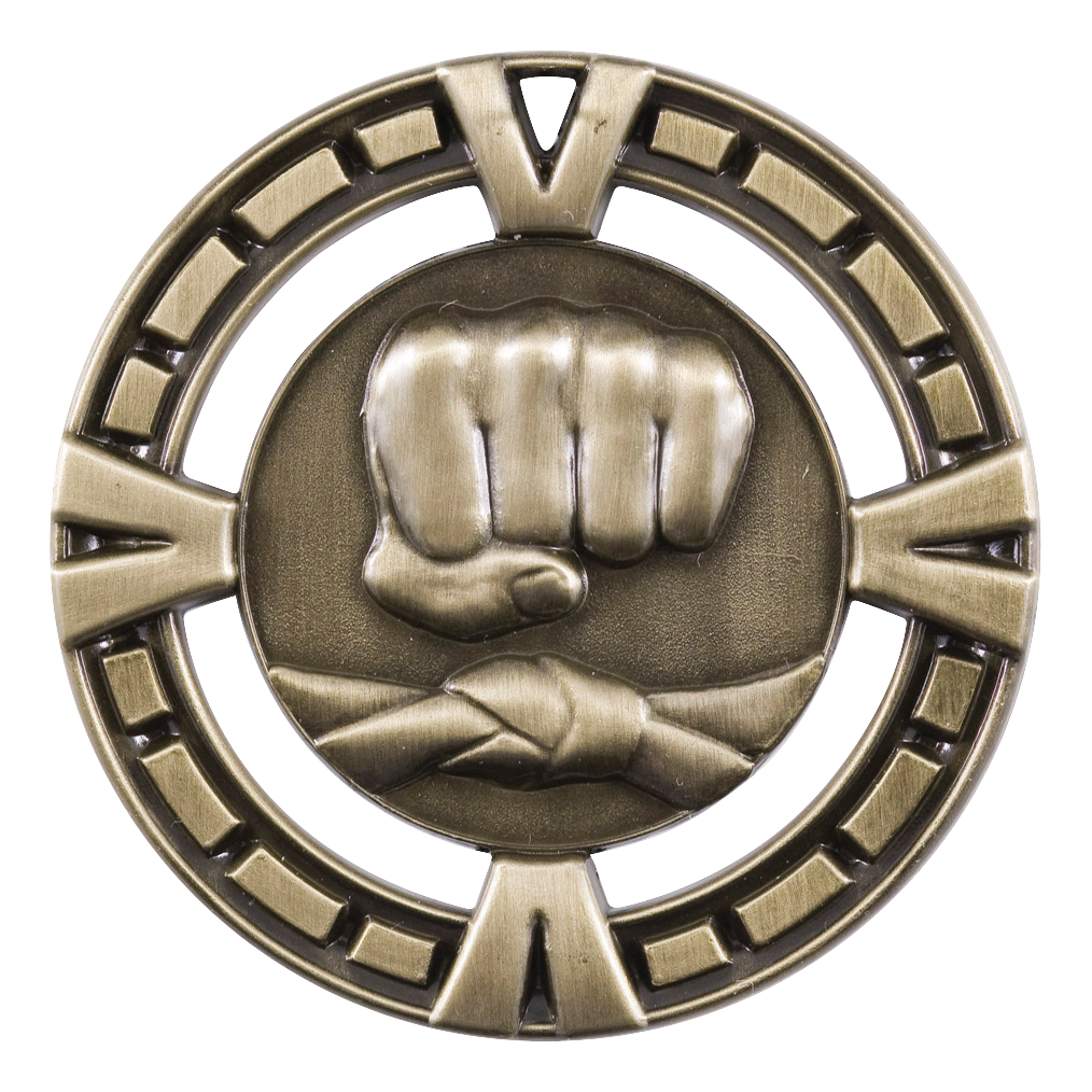 Celebration Martial Arts Medal 2.5" / Gold