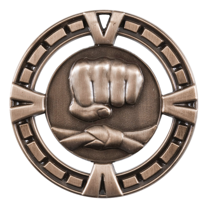 Celebration Martial Arts Medal 2.5" / Bronze (Copper Tone)