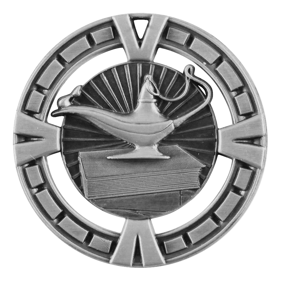 Celebration Academic Medal 2.5" / Silver