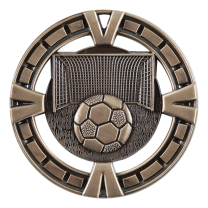 Celebration Soccer Medal 2.5" / Bronze (Copper Tone)