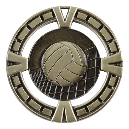 Celebration Volleyball Medal 2.5" / Gold