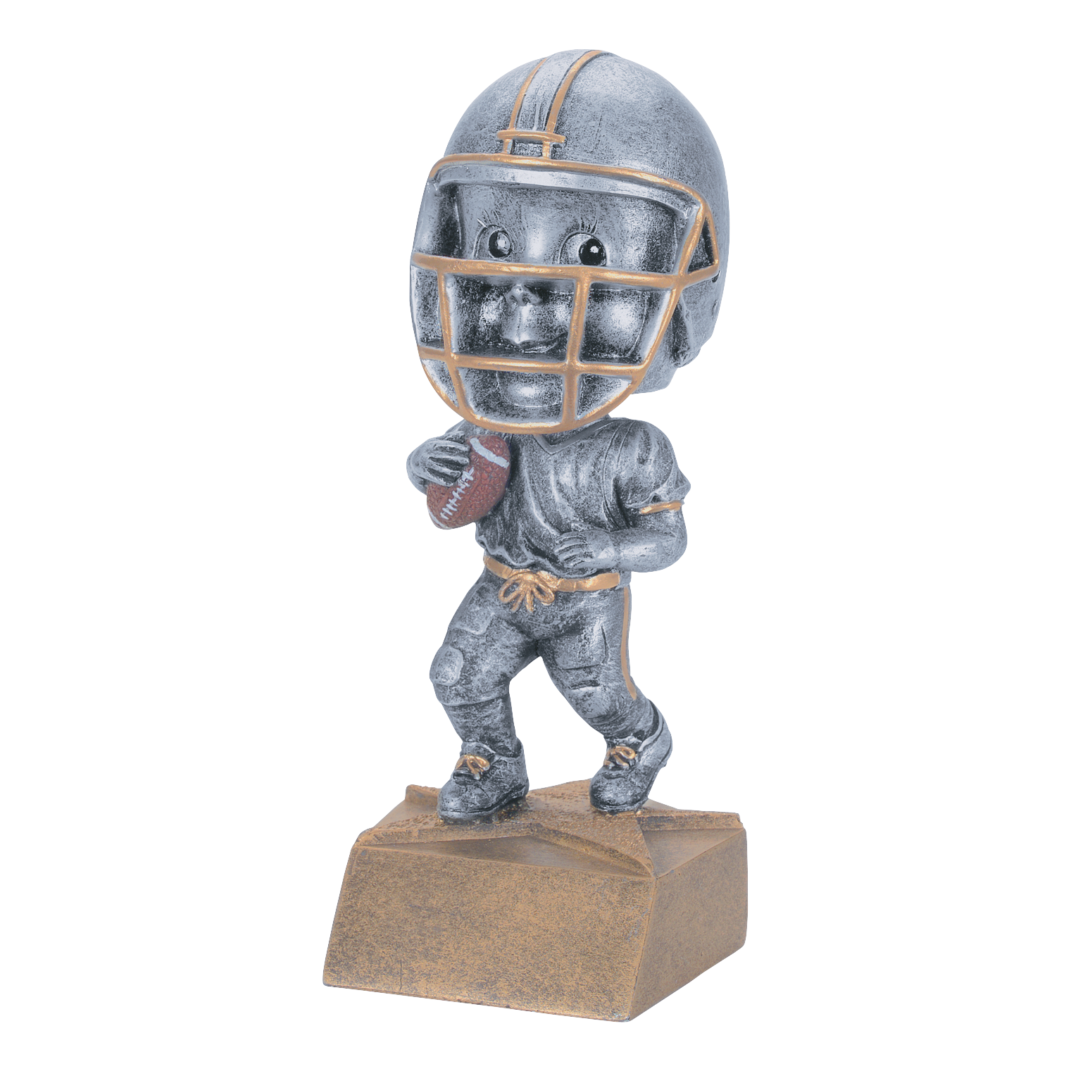 Bobblehead Football Trophy 6"
