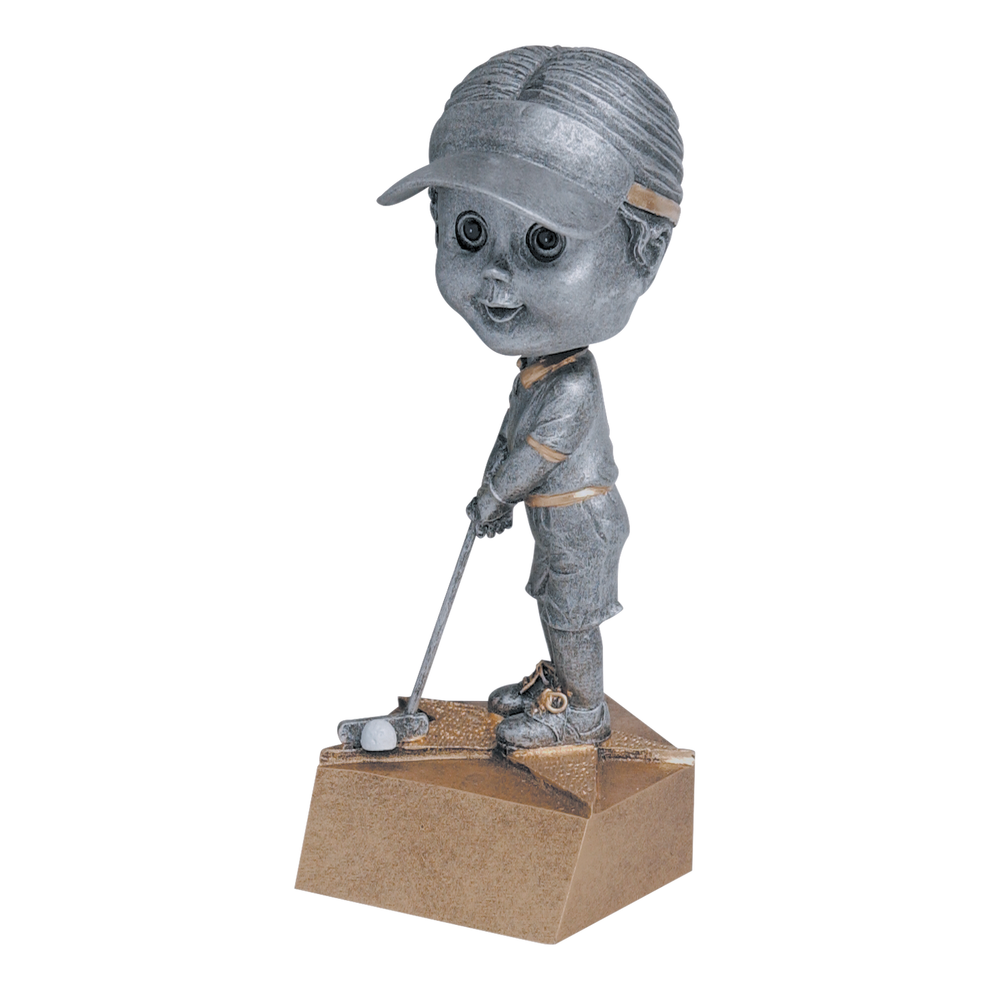 Bobblehead Golf Award Female 6"