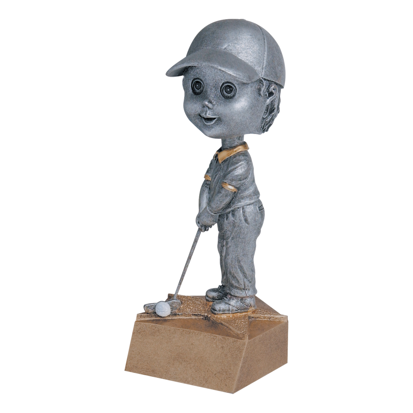 Bobblehead Gold Award Male 6"