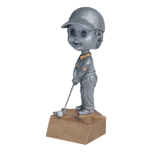 Bobblehead Gold Award Male 6"