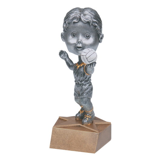 Bobblehead Volleyball Award Female 6"