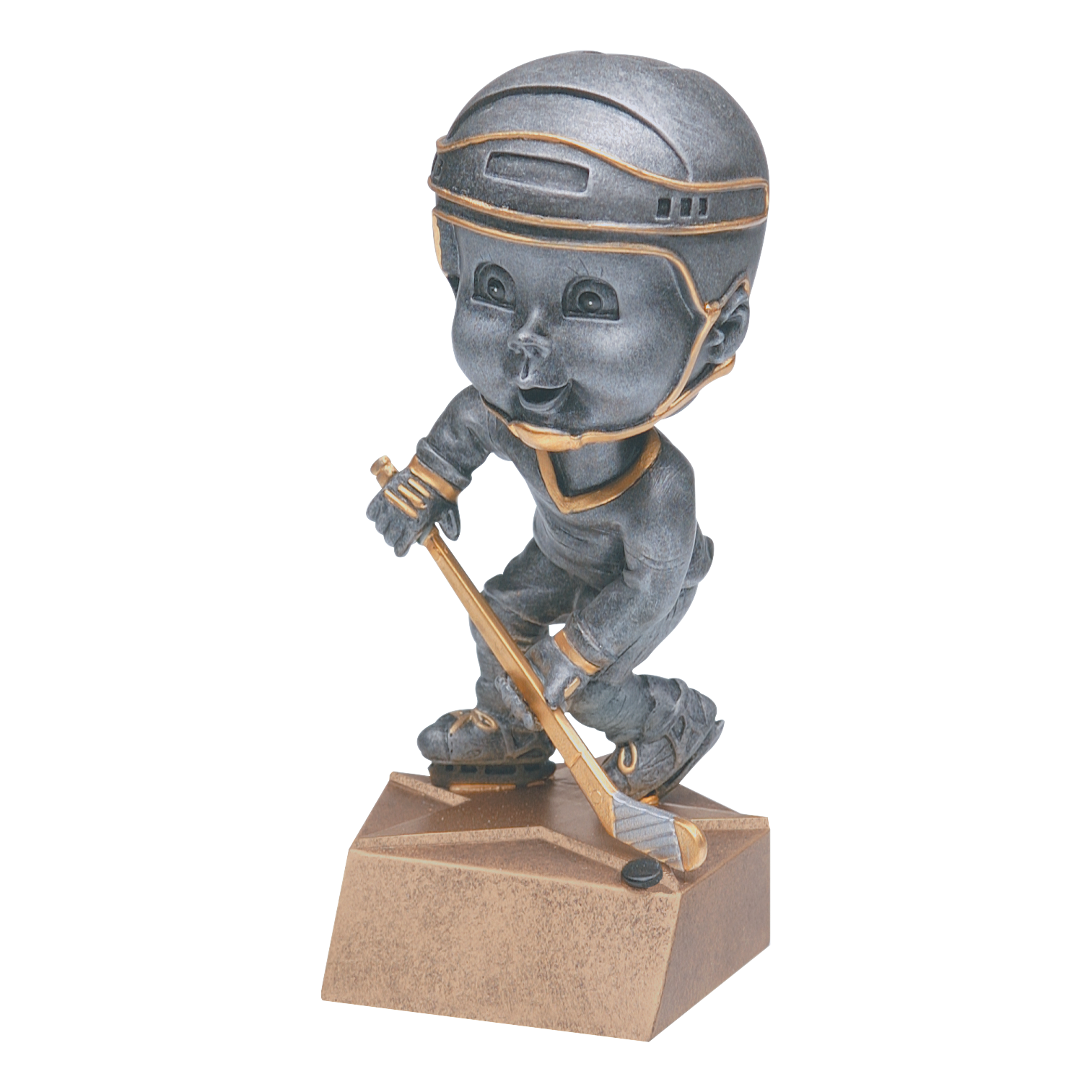 Bobblehead Ice Hockey Award 6"