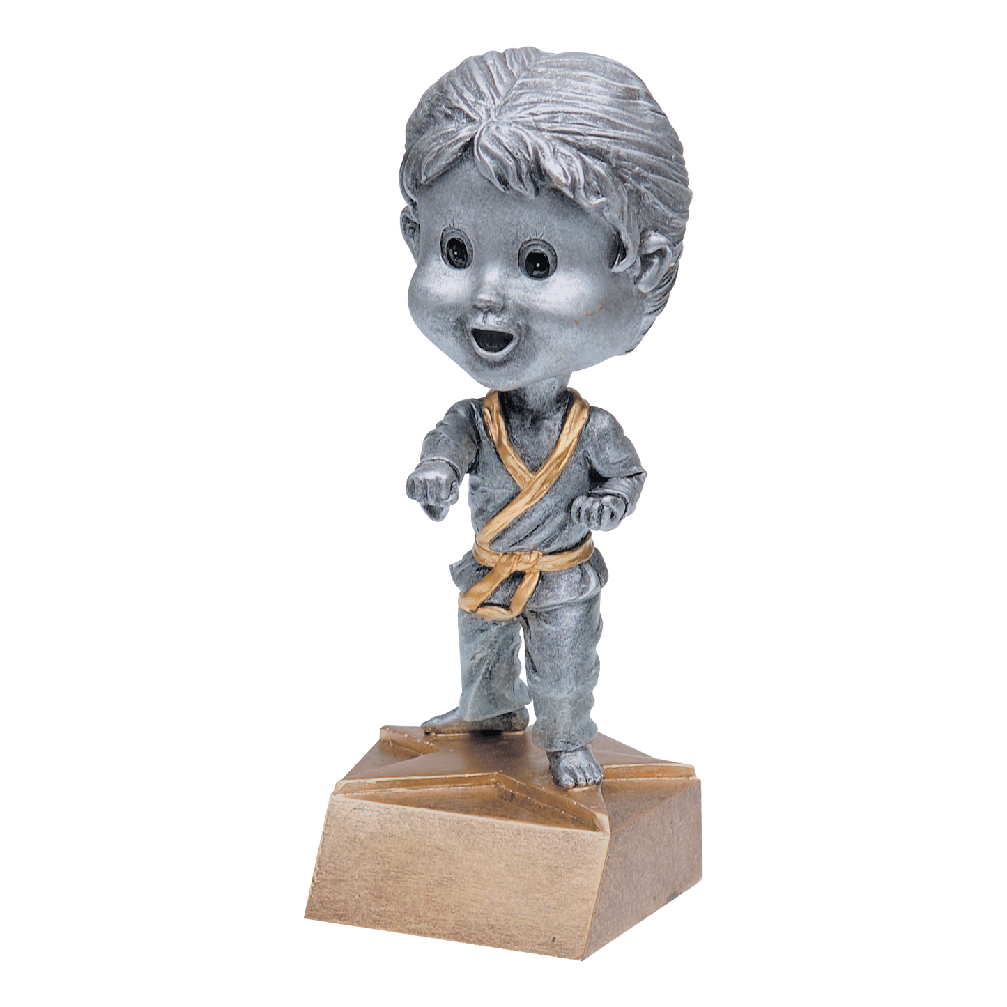 Bobblehead Martial Arts Award Female 6"