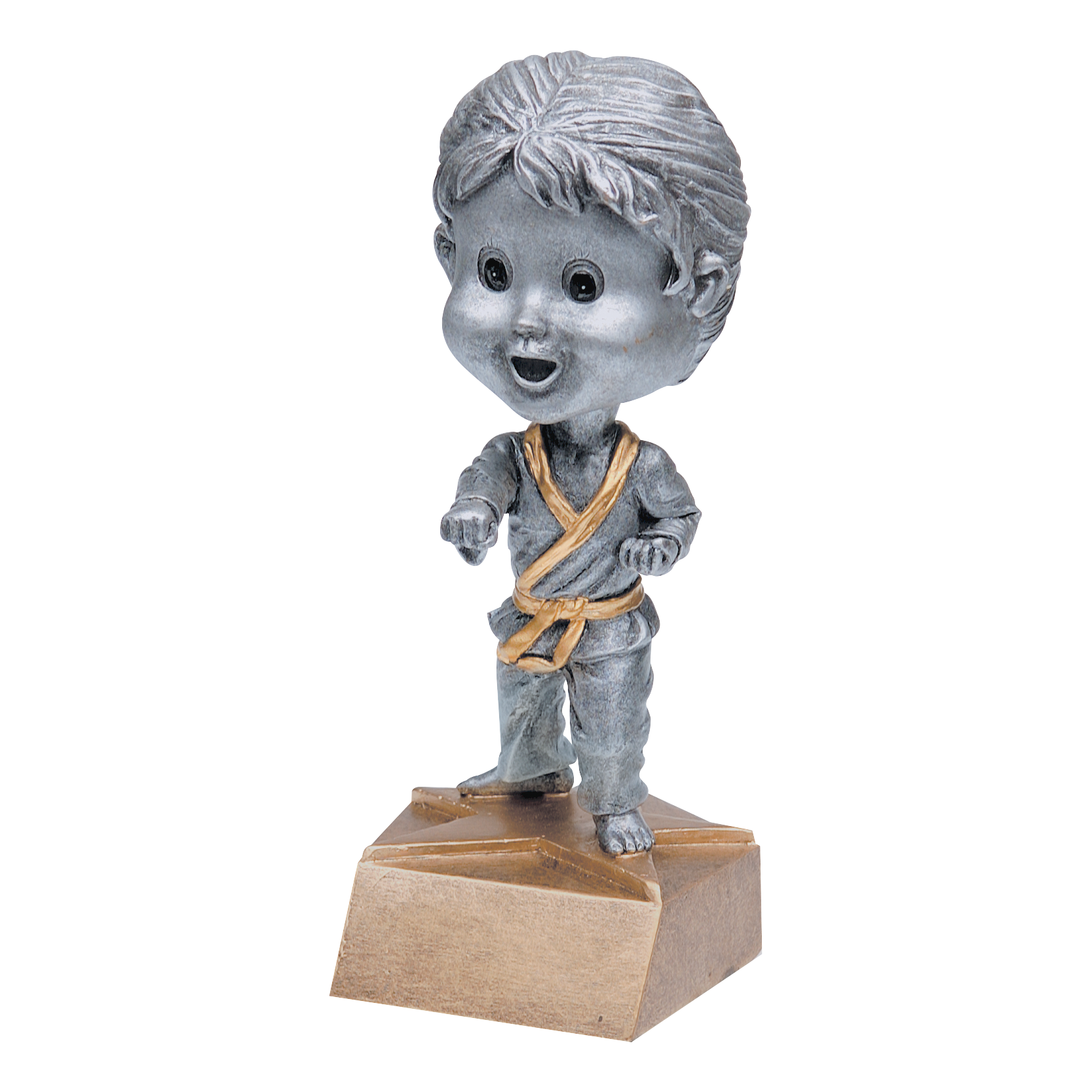 Bobblehead Martial Arts Award Female 6"