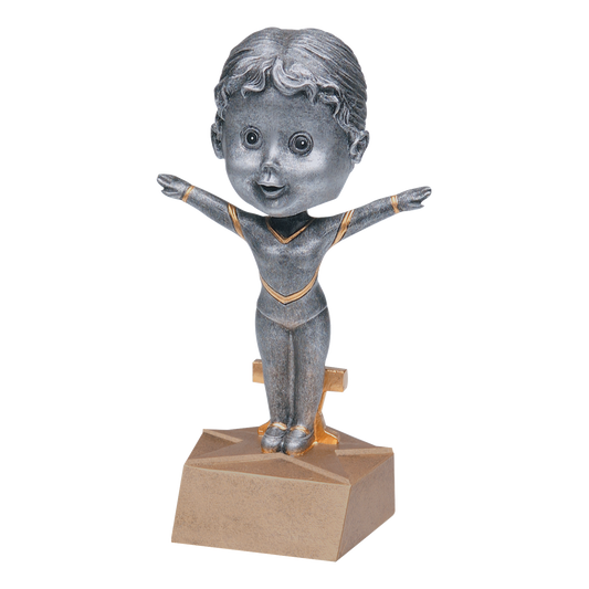 Bobblehead Gymnist Award Female 6"