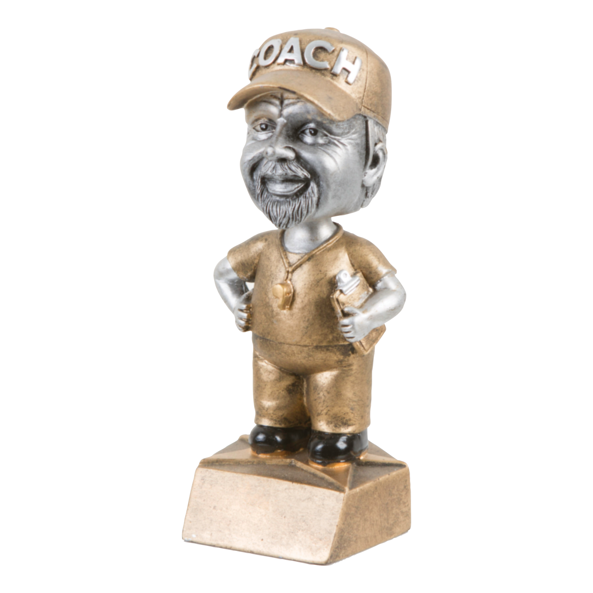 Bobblehead Coach Award Male 6"