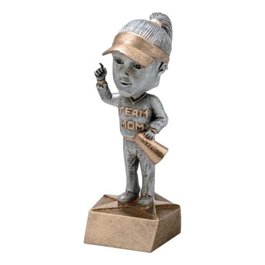 Bobblehead Team Mom Award 6"