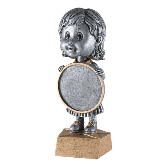 Bobblehead Insert Holder Female 6"