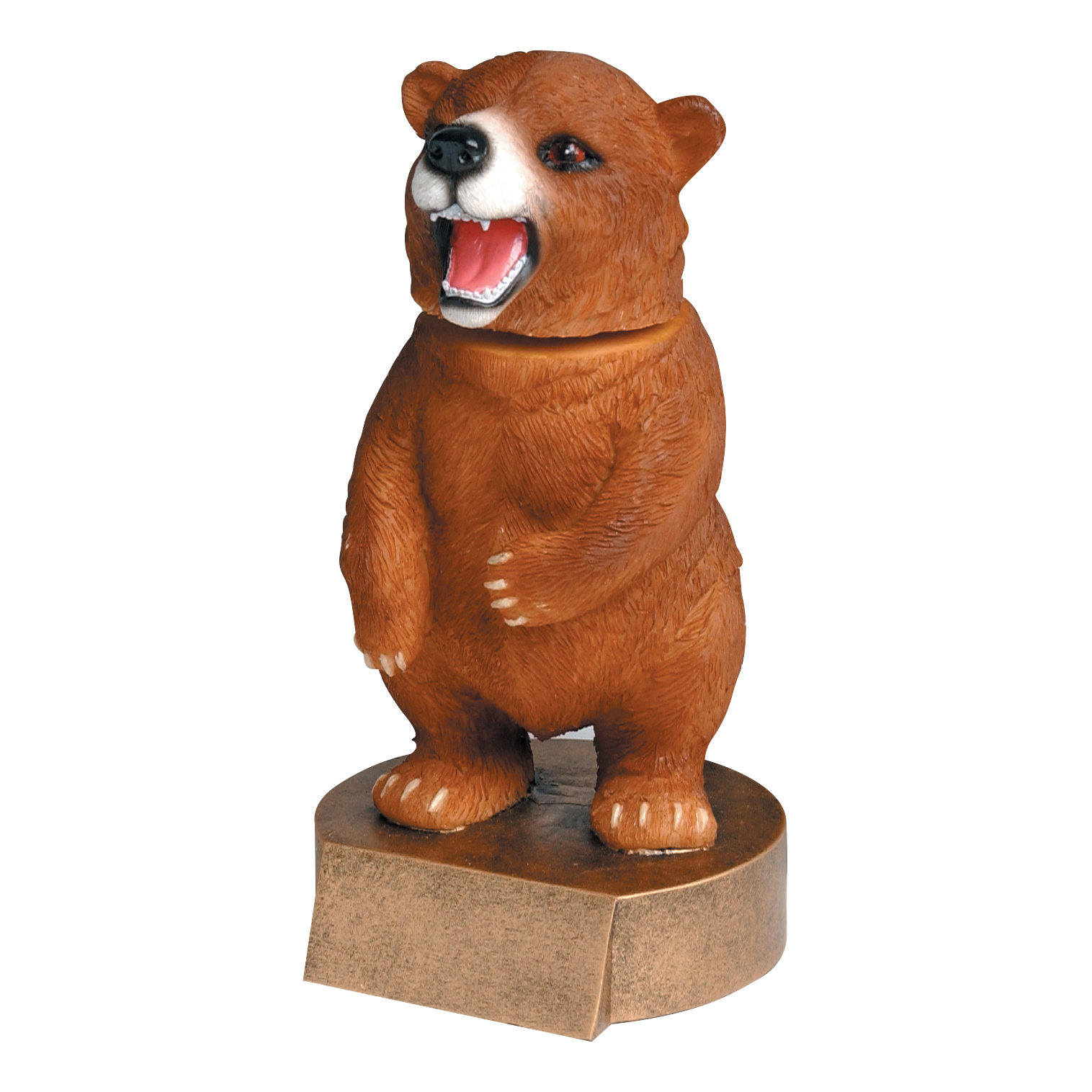 Bobblehead Bear Award 6"