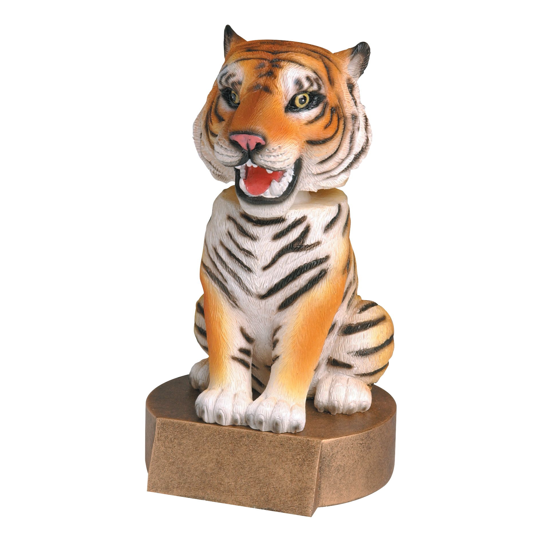 Bobblehead Tiger Award 6"