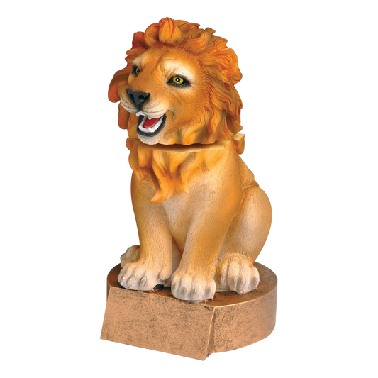 Bobblehead Lion Award 6"