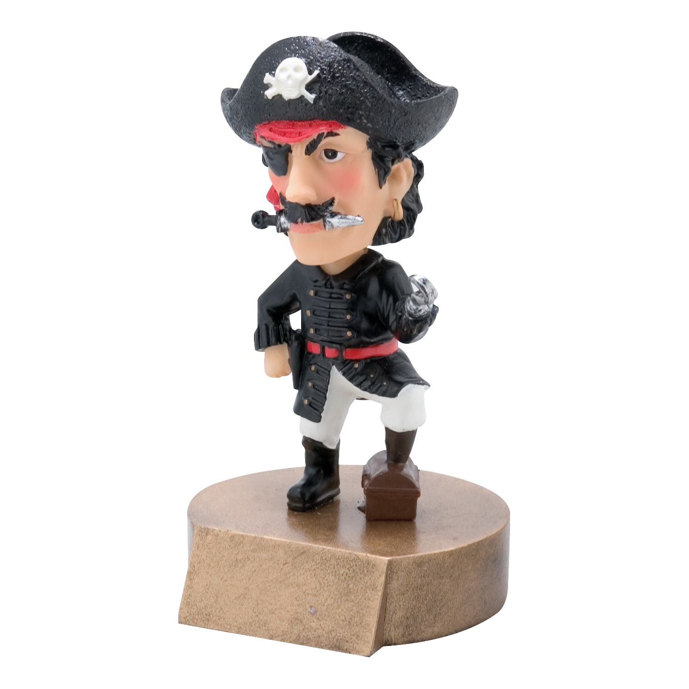 Bobblehead Pirate / Buccaneer Award 6"