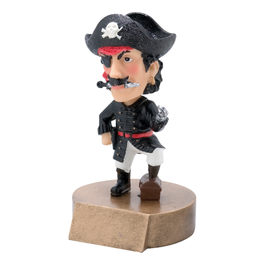 Bobblehead Pirate / Buccaneer Award 6"