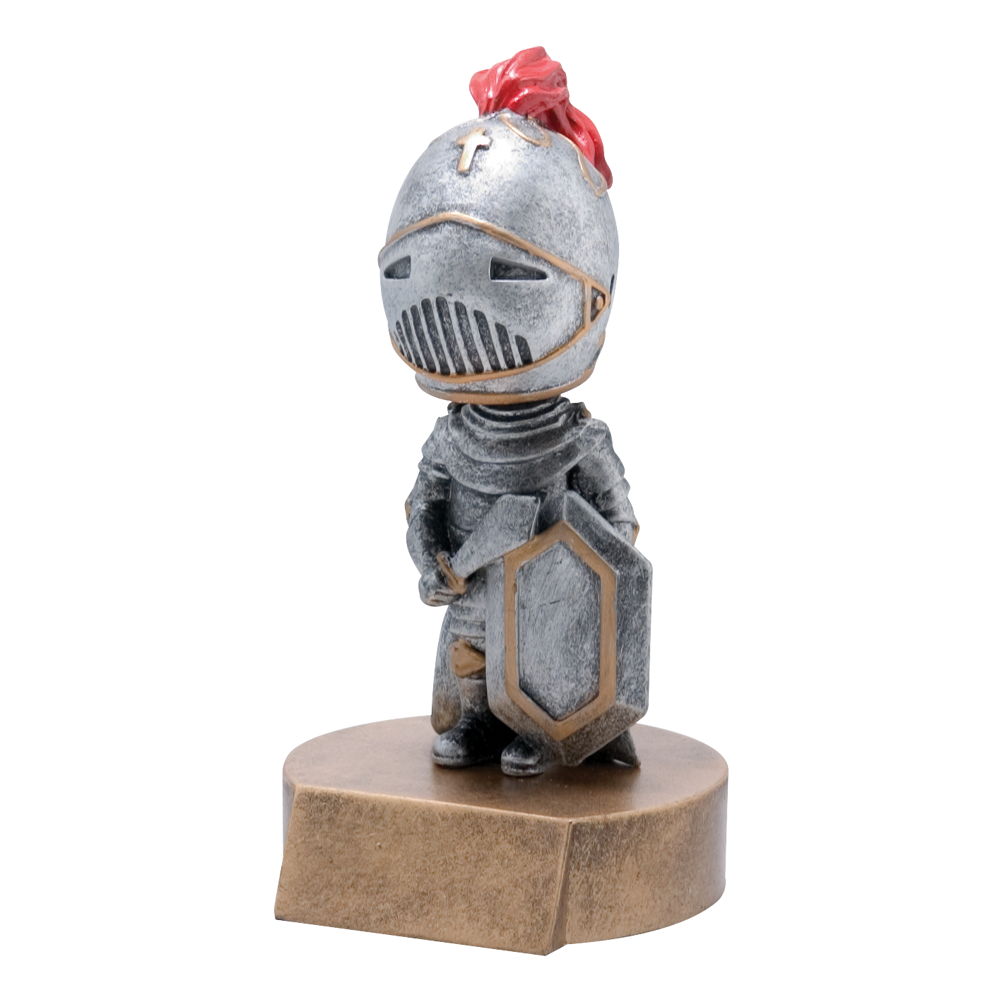 Bobblehead Knight / Crusader Award 6"
