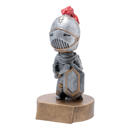 Bobblehead Knight / Crusader Award 6"
