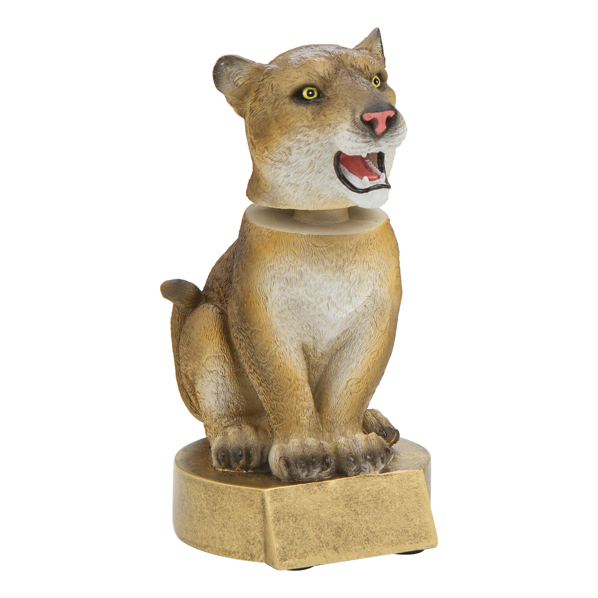 Bobblehead Cougar Award 6"