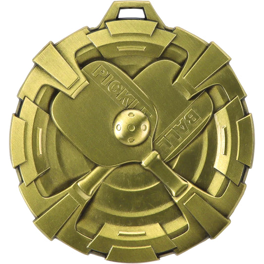 Carbonite Pickleball Medal 3" / Gold