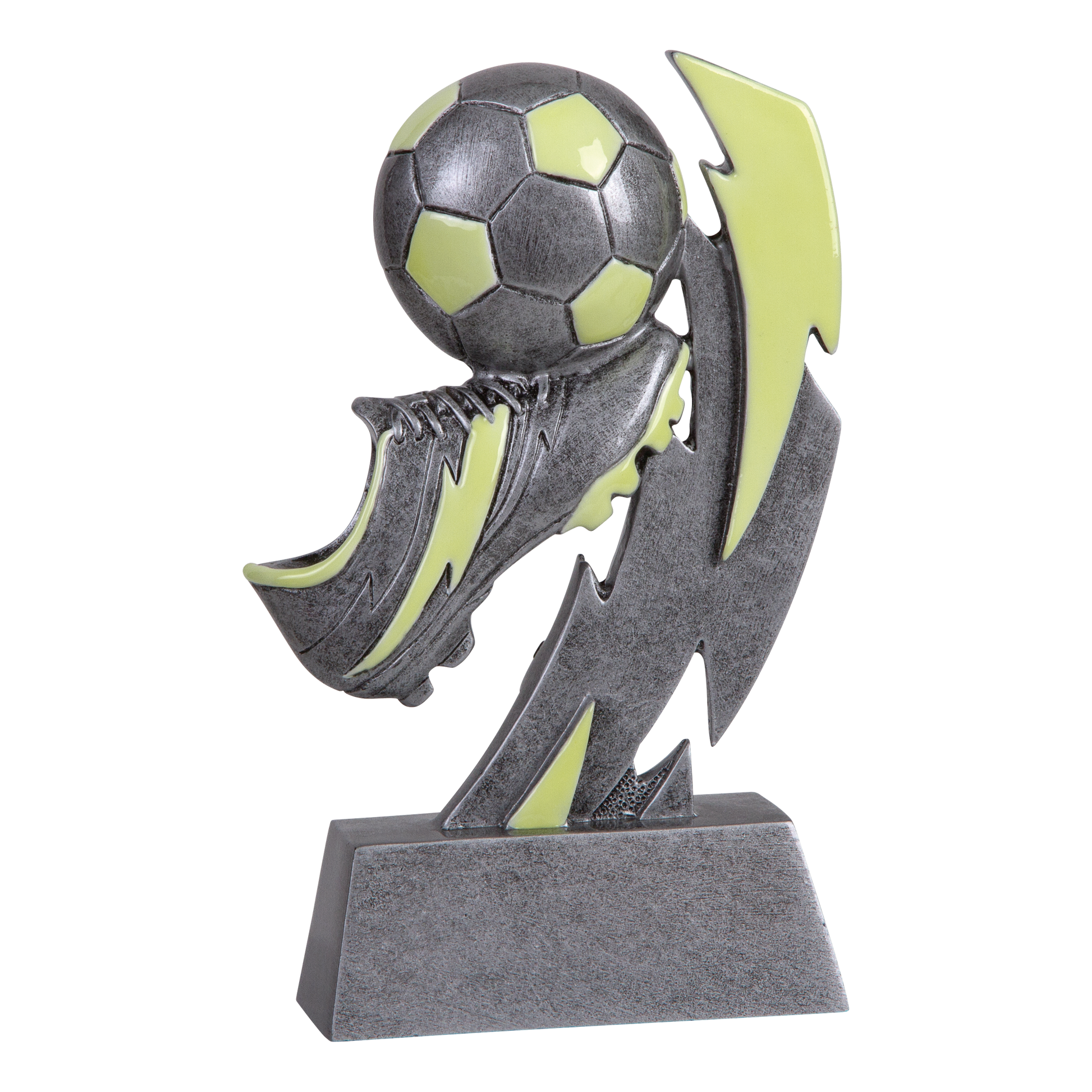 Glow in the Dark Soccer Trophy 6"