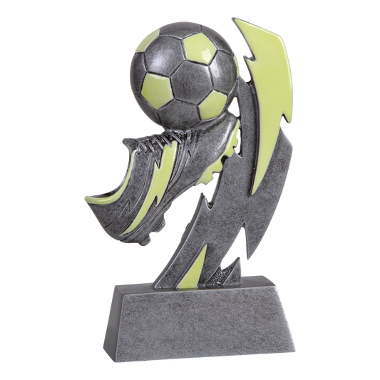 Glow in the Dark Soccer Trophy 6"