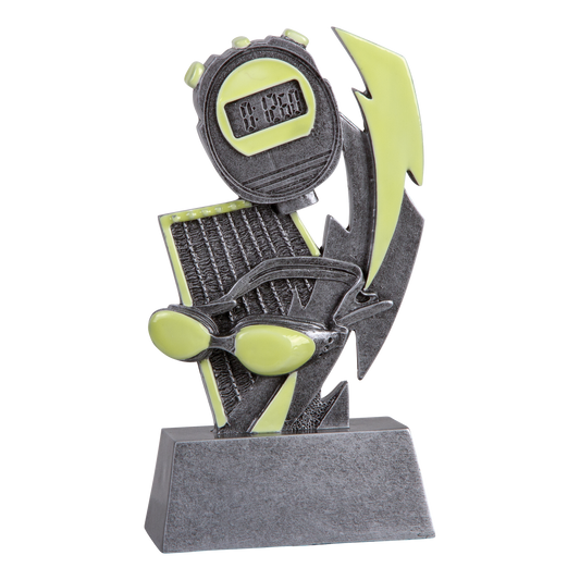 Glow in the Dark Swimming Trophy 6"