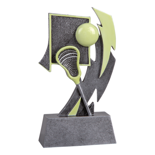 Glow in the Dark Lacrosse Trophy 6"
