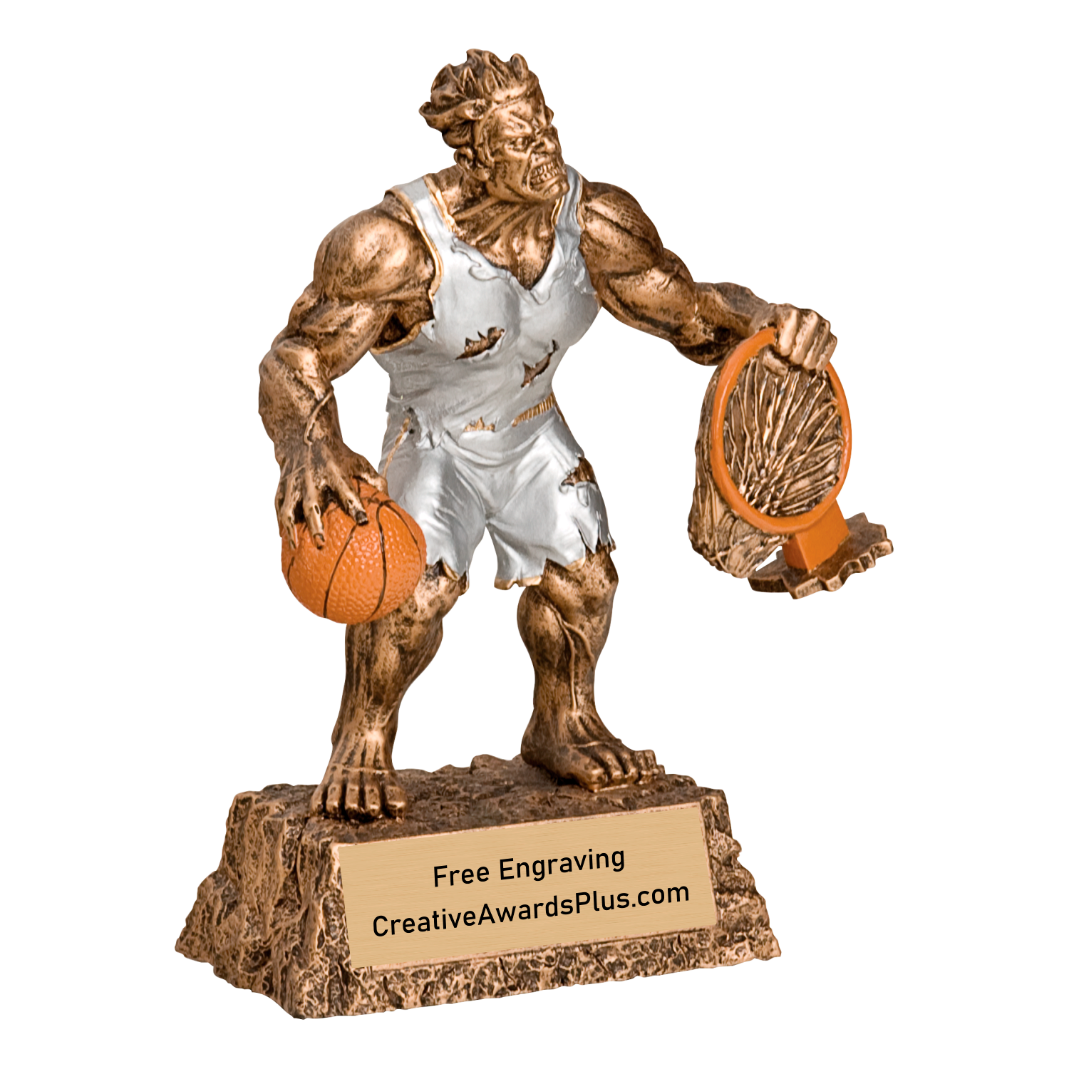 Monster Basketball Trophy 6.75"