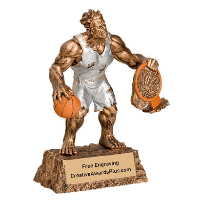 Monster Basketball Trophy 6.75"