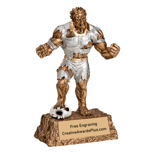 Monster Soccer Trophy 6.75"
