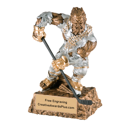 Monster Hockey Trophy 6.75"