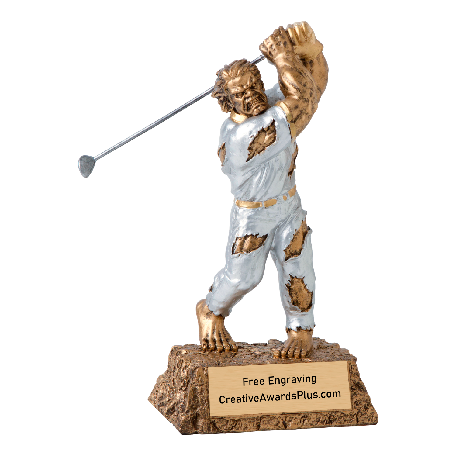 Monster Golf Trophy 6.75"