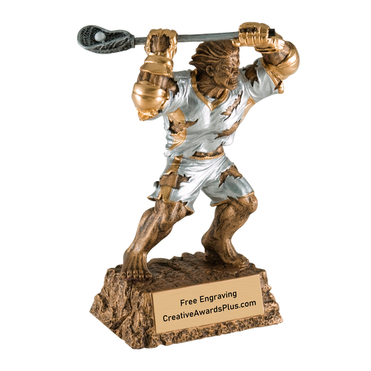 Monster Lacrosse Trophy 6.75"