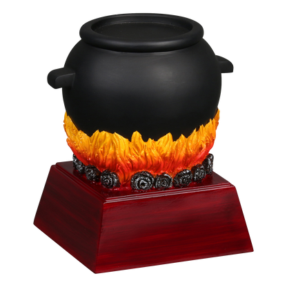 Flaming Chili Pot Trophy 6"