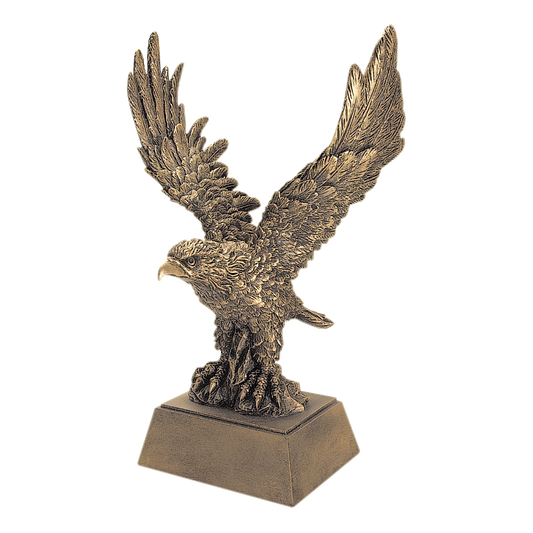 Eagle Sculpture Resin Award 8"