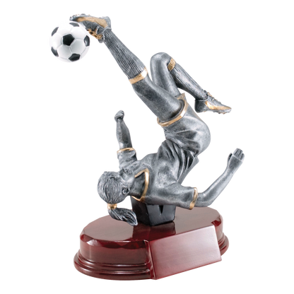 Soccer Sculpture Award Female 8.25"