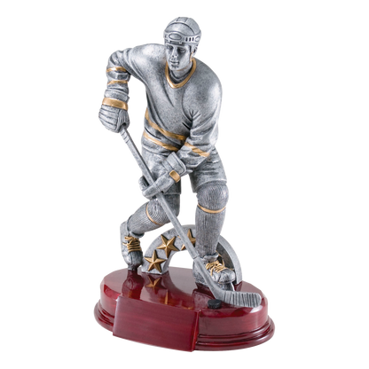 Hockey Sculpture Award Male 9.25"