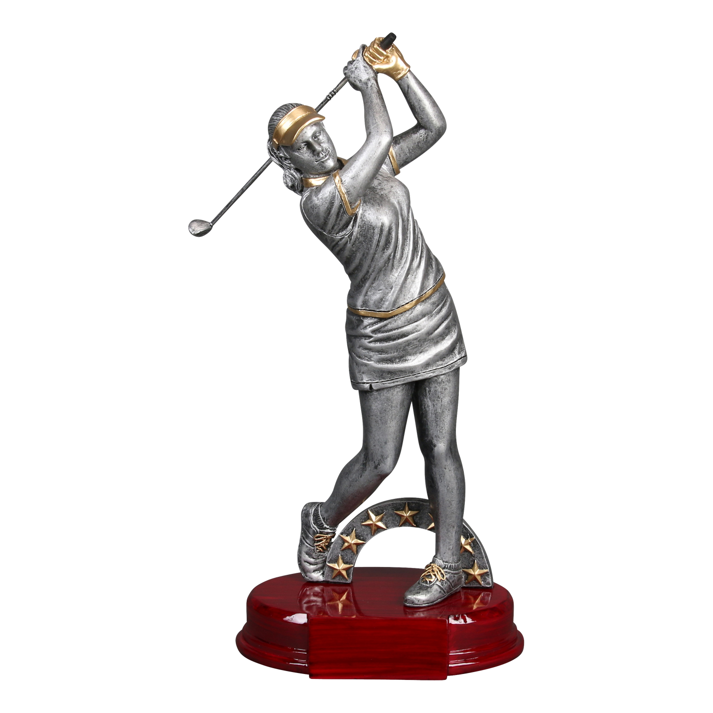 Golf Sculpture Awards Female 12"