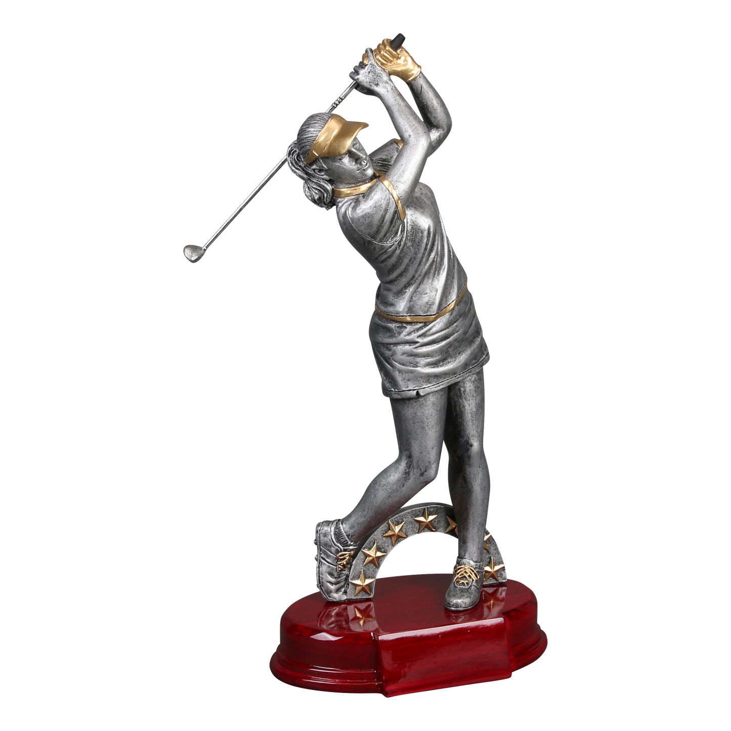 Golf Sculpture Awards Female 12"