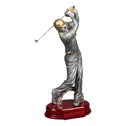 Golf Sculpture Award Male 12"