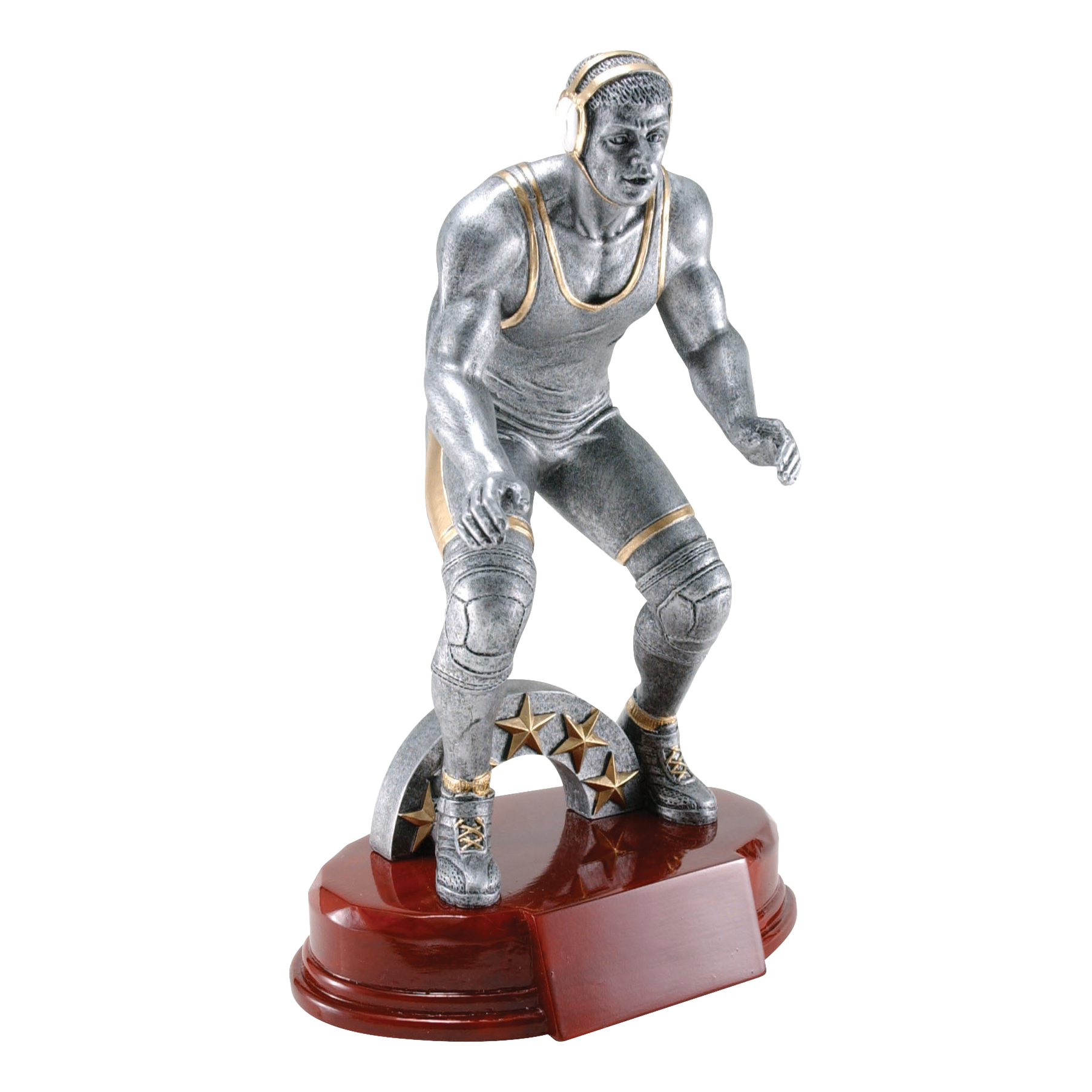 Wrestling Sculpture Award 9.5"