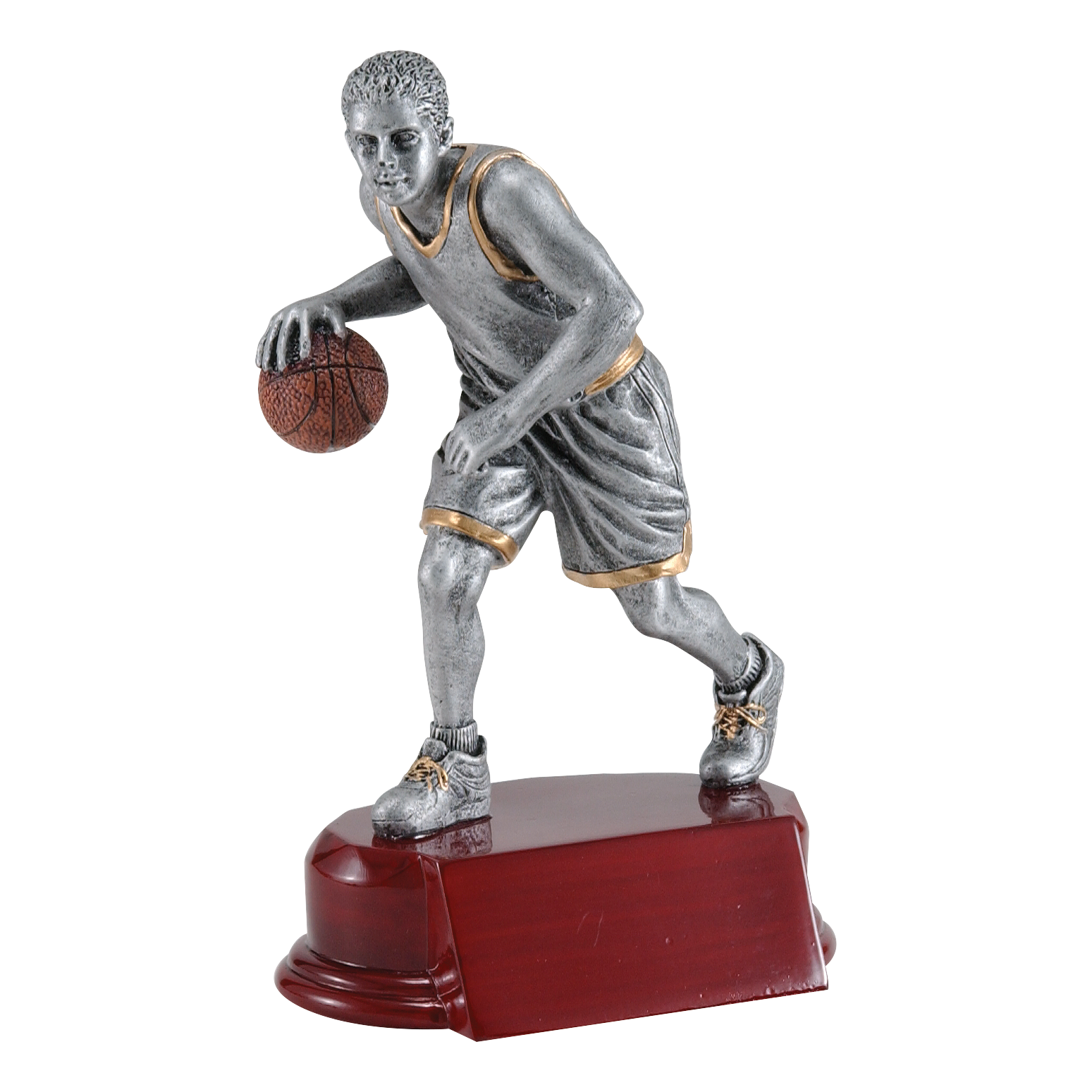 Basketball Sculpture Award Male 5.5"