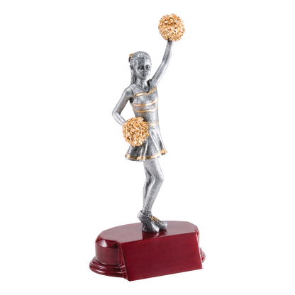 Cheerleader Sculpture Award 8"