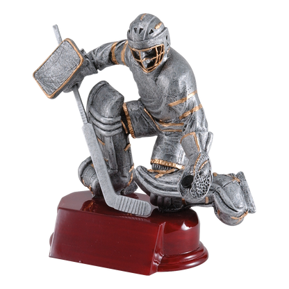 Hockey Goalie Sculpture Award 5.25"