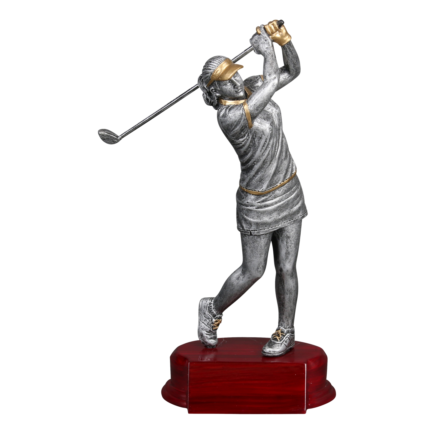 Golf Sculpture Awards Female 6.25"