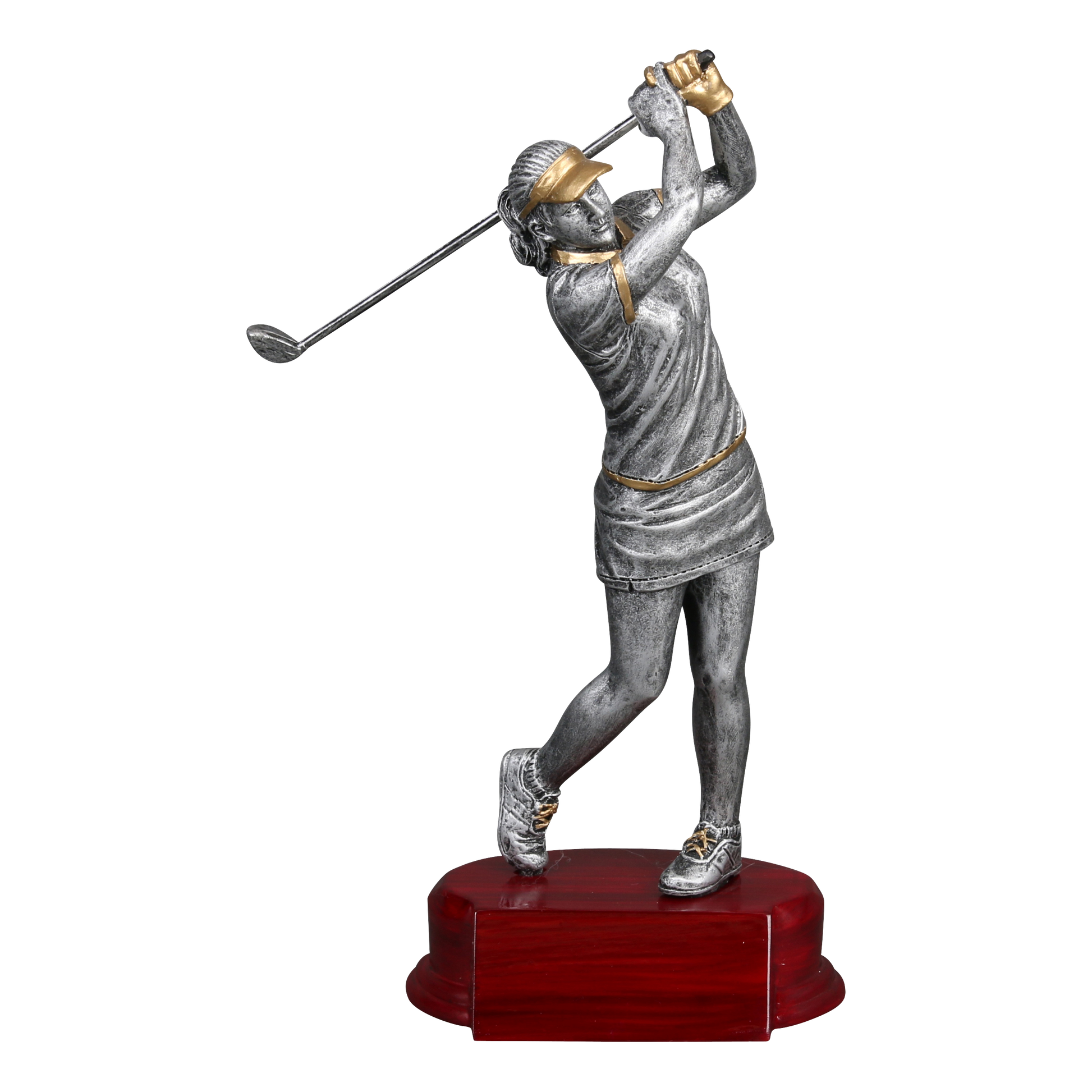 Golf Sculpture Awards Female 6.25"